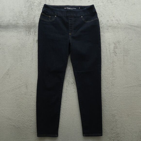 Chico's Jeans Pull On Women's Size 0.5 US-6R Mid-Rise Jegging Ankle 27" Inseam - Picture 1 of 15